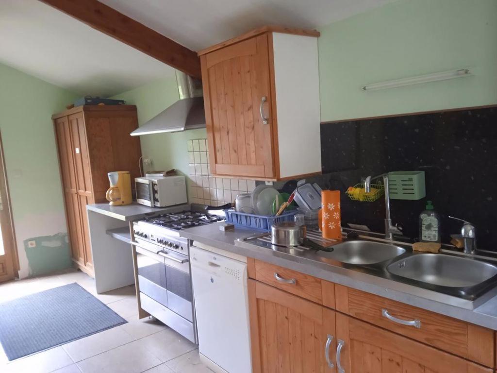 Le Bois Davy Hotel Le Thoureil Bagian luar foto