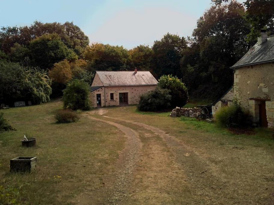 Le Bois Davy Hotel Le Thoureil Bagian luar foto