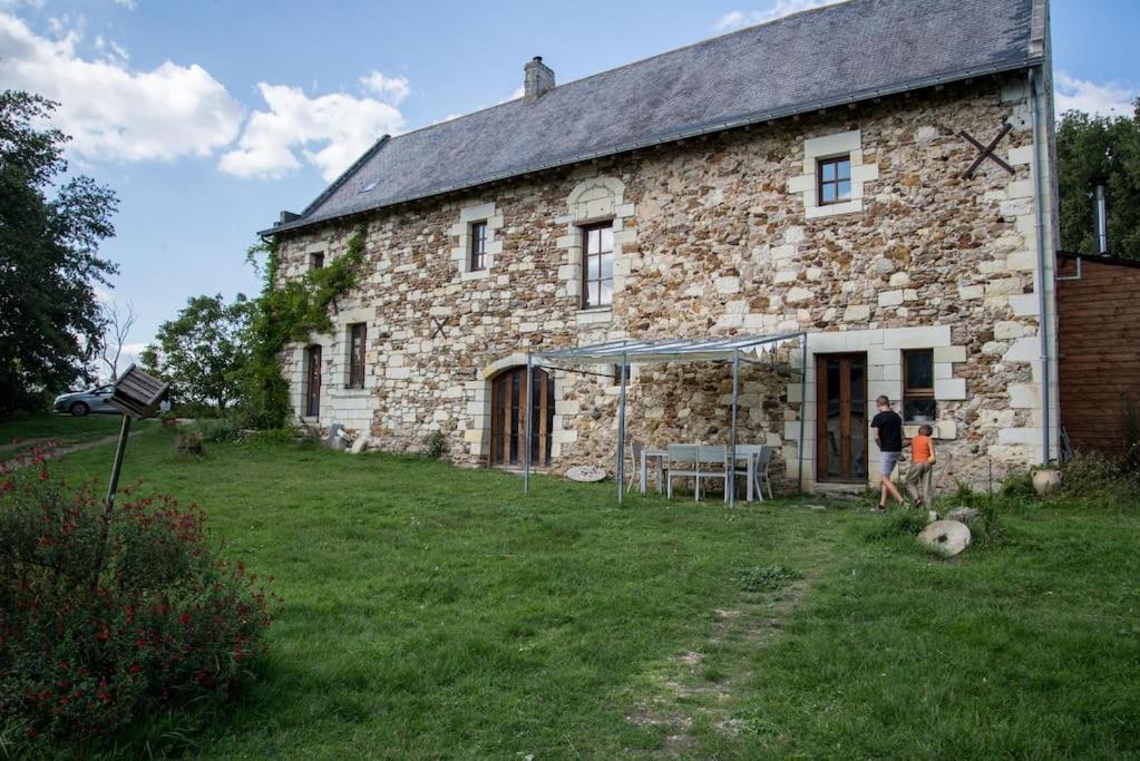 Le Bois Davy Hotel Le Thoureil Bagian luar foto