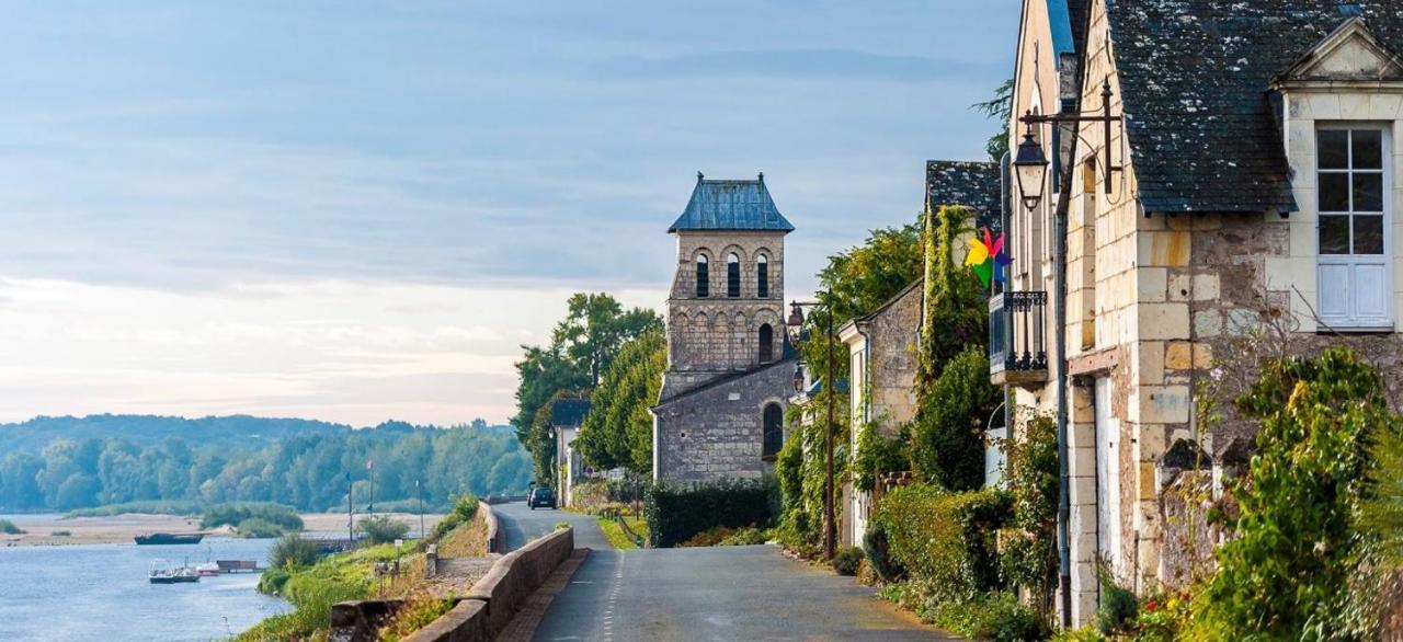 Le Bois Davy Hotel Le Thoureil Bagian luar foto