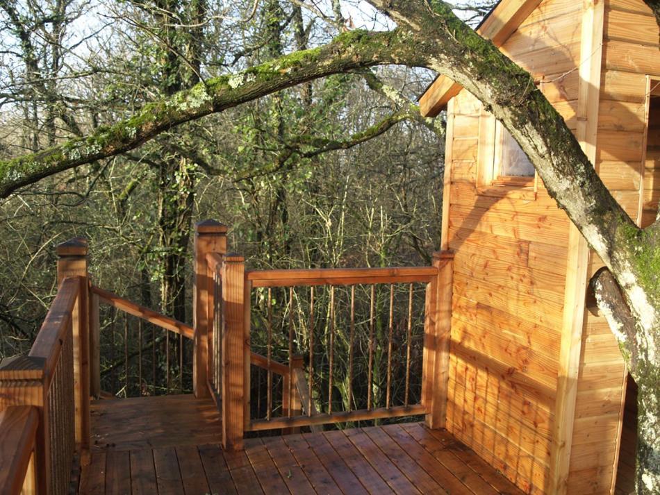 Le Bois Davy Hotel Le Thoureil Bagian luar foto