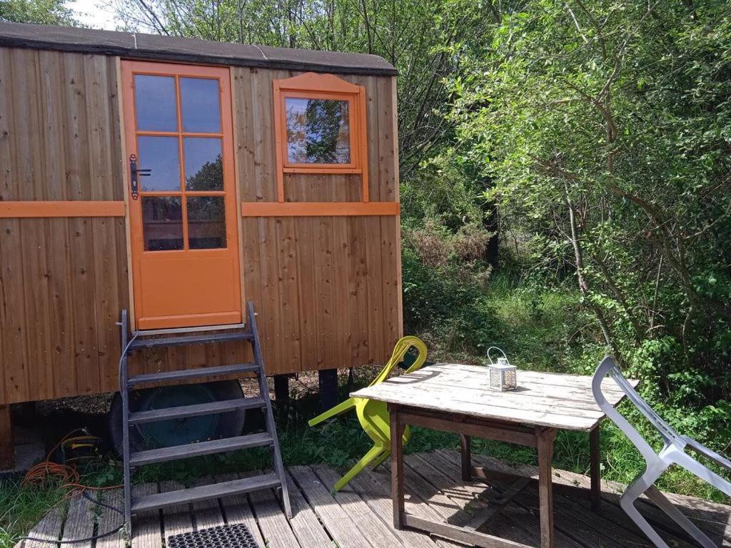 Le Bois Davy Hotel Le Thoureil Bagian luar foto